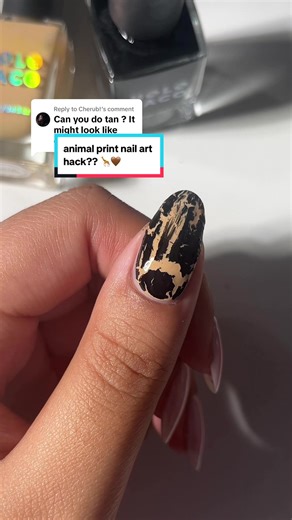 Giraffe Print French Tip Nails Tutorial