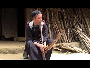 Hmong Flute Qeej playing and Hmong traditional singing