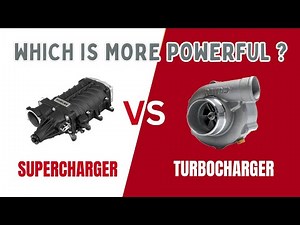Supercharger vs Turbocharger. Which is better ? (Difference between turbocharger and supercharger )