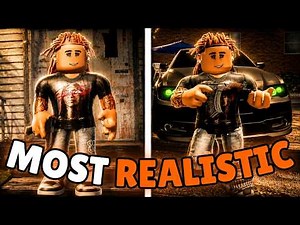 I found the MOST REALISTIC ROBLOX HOOD RP GAME!