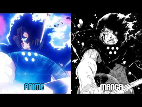 ARTHUR VS DRAGON Anime VS Manga - Fire Force Season 3 Episode 21