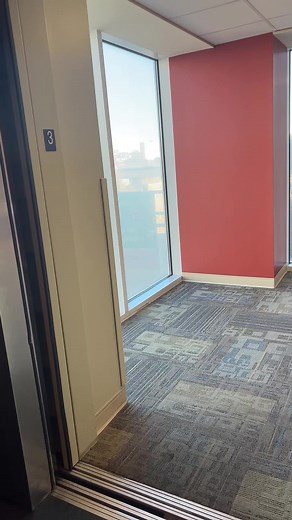 this is elevator was 2 stops away from breaking down 💀#nonchalant #elevatorchallenge