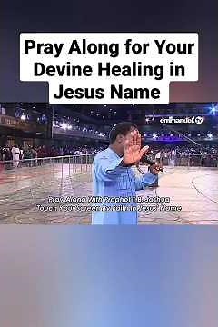 This Prophet TB Joshua SCOAN Prayer for Viewers to Receive Healing: So Powerful