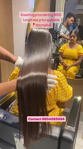 4.5K views · 92 reactions | Hair smoothing - 2499 start Hair keratin - 3000 start length wise  Botox - 3500 start length wise sathe O3 + , Lotus facial 20% discount Contact- 9903085994 | Bridal makeup Artist SATHI - Contact : 9804038325 | Facebook