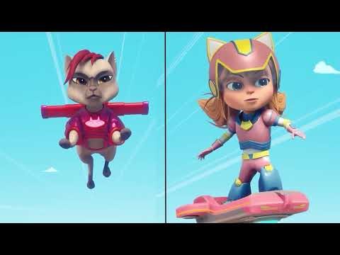 😸DRONECATS: 20min Mashup!🦹‍♀️ | Superhero Cartoon | 22