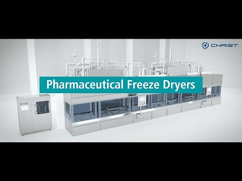 Pharmaceutical freeze dryers - Martin Christ