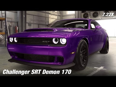[CSR2] Challenger SRT Demon 170 • tune & shift pattern • 7.22X
