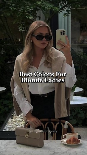 Best Colors for Blonde Ladies to Look Elegant