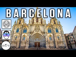 VR 360 BARCELONA, bario GOTICO España 4K Walking Tour | Video Inmersivo [8K] VR 360º