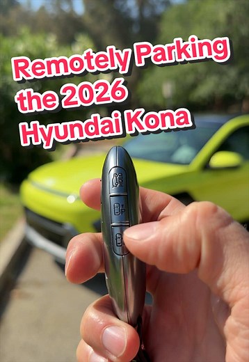 Drive the 2026 Hyundai Kona with Just the Key Fob