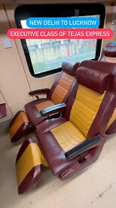 54K views · 313 reactions | This video I have shown the interior of New Delhi Lucknow Tejas Express executive class. The interiors are very beautiful, but it’s sad to say that windows are broken. Curtains are not working and washrooms are in very poor condition and even the automatic doors are not able to open until they are pushed by the staff. This strain needs maintenance, but still running without it | Indian railways fan club by-satya | Facebook