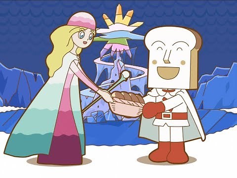 Let's deliver bread to Princess Aurora! [Anpanman] Errand drive with Shokupanman