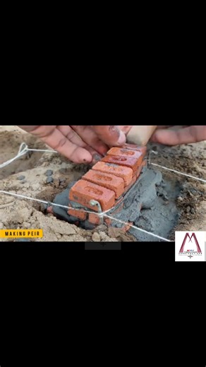 Construction of world's miniature Arch bridge Part-1 | #miniature #minibricks #scalemodel #shorts