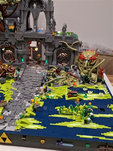 LEGO Zelda Baufortschritt: Tempel und Ganondorfs Platz
