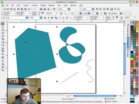 Corel Draw X3 Basics, Line Tools