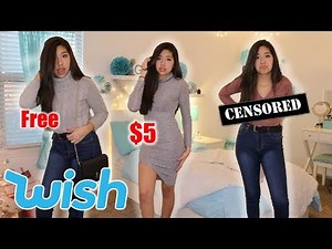 I Bought Cheap Clothes From Wish! (TRY ON HAUL)