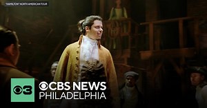 "Hamilton" takes center stage at the Academy of Music in Philadelphia next week