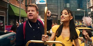 Watch James Corden & Ariana Grande's Spoof of 'Good Morning, Baltimore' Celebrating the End of Lockdowns