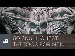 50 Skull Chest Tattoos For Men