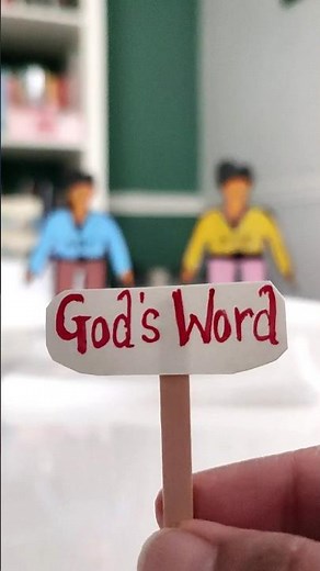 Bible Activity: God's Word Protects 📖 | 🙏 God is Our Refuge | 💖 Safe in God's Arms 🤲 #objectlesson