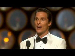 ▶ Matthew McConaughey's emotional Best Actor acceptance speech Oscars 2014 YouTube 360p