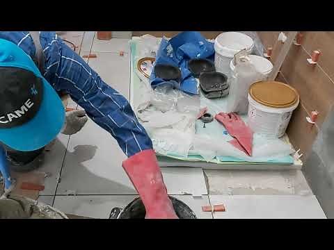 How to Tile Floor around a Shower Tray