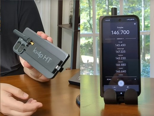 kv4p HT - Turn an Android smartphone into a ham radio transceiver - CNX Software