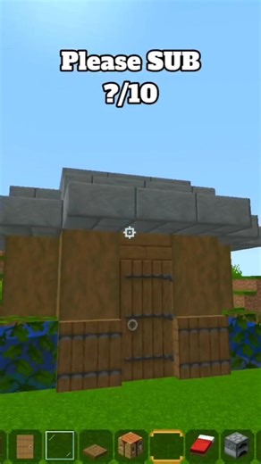 Minecraft Simple Small House...😍 #minecraft #shortsvideo