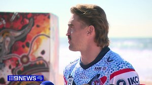 Connor Watson has spoken about how an innocuous tackle has cost him any chance of fulfilling his childhood dream of representing New South Wales. The Rooster also revealed why he's recently visited a rival club that tried to sign him last year. #9News | 9 News Sydney