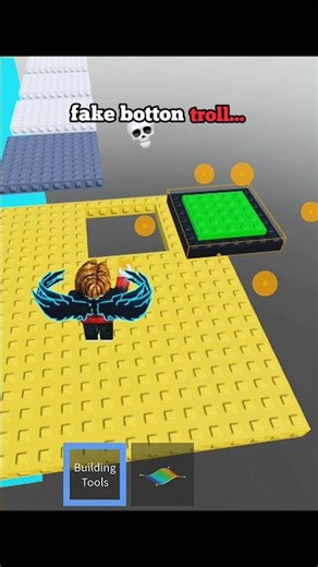 fake botton prank moment 👿