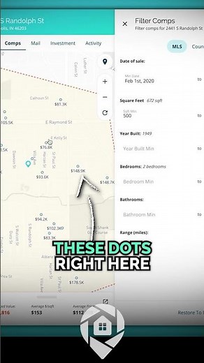 How to run COMPS using DealMachine App