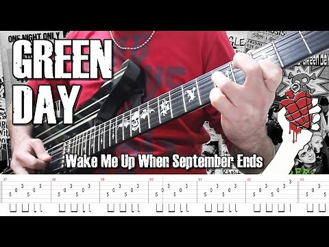 Green Day - Wake Me Up When September Ends (Guitar Cover + TABS)