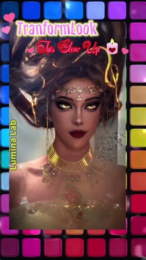 Transform look medusa style #makeup