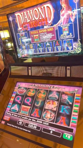 (Part 2 of 2) 15 mins extra time. Back 2 back spin on Diamond Queen slot machine in Las Vegas #casinos #casino #Gambling #slotmachine #vegas #slots #lasvegas #hawaii | D Lucky Experience in Las Vegas
