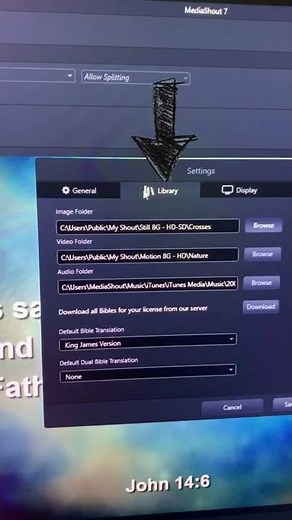 MediaShout Church Presentation Software Tip #7: Bibles