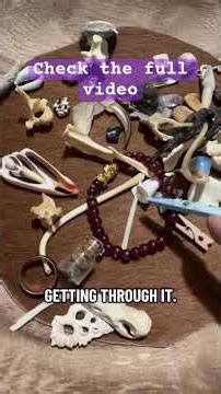 1/6/26 divination bone throw #divination #witchtok #bones #spirituality #healer
