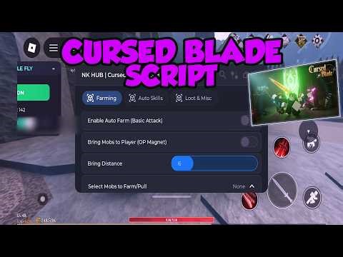 [FREE] Cursed Blade Script | Auto Farm, Kill Aura, Bring Mobs, Auto Skills, Item Magnet & More