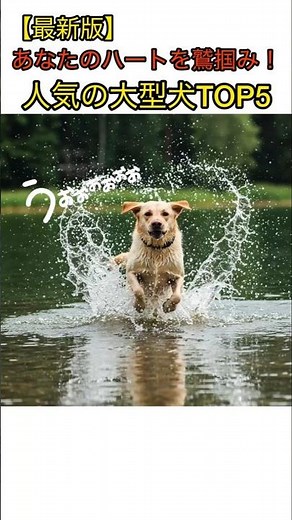 大型犬の魅力TOP5！家族に迎えたい犬種ランキング #大型犬