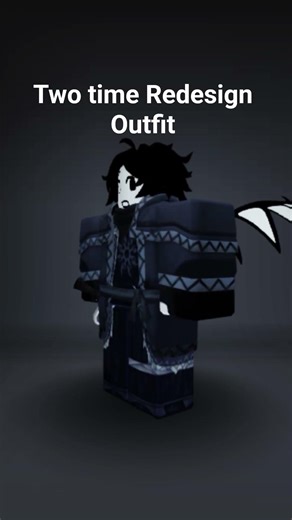 Two time Redesign outfit #forsaken #roblox #shorts #viral