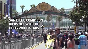 San Diego Comic-Con kicks off without Hollywood stars