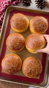 197K views · 2.8K reactions | Homemade Burger Bun | Bake with me | Facebook