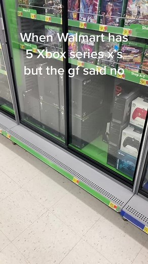 Already have a series S but come on. They are teasing me now. #xbox#seriesx#microsoft#walmart#callofduty#ps5#fyp#911#retail#gamer#nintendo#instock#girlfriend#notforyou