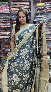 1.8K views · 34 reactions | SEMI TUSSAR SAREES RS. 1100+SHIPPING WHAT'S APP:9176676331 SHOP ADDRESS AMBARA SAREES NO. 2/33, SAI NAGAR 1ST MAIN ROAD VIRUGAMBAKKAM CHENNAI 92 DISCLAIMER THERE MIGHT BE SLIGHT DIFFERENCE IN COLOUR DUE TO CAMERA EXCHANGE POLICY EXCHANGE ALLOWED ONLY IF PRODUCT IS DAMAGED OR INCORRECT PRODUCT DELIVERED #AmbaraSarees #ambarafabs #sarees #salesalesale #sareecollection #tussarsilksaree | Ambara Sarees | Facebook