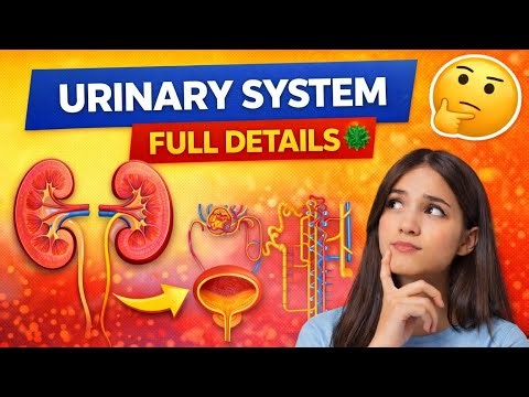 Urinary System Explained | Complete Detail | MDCAT Biology 2026 💯