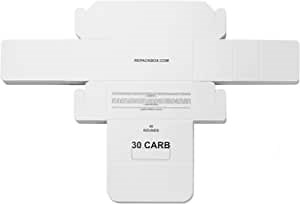 30 Carbine 3 Sample Boxes - Military Cardboard Ammo Box Holds 50 Rounds - Packs 150