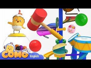 Como | Music Gumball Machine + More Episode 18min | Cartoon video for kids | Como Kids TV