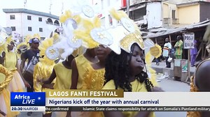 Nigerians kick off new year with annual carnival The Fanti Carnival Parade, held at the beginning of every year in Lagos, blends Nigerian, Brazilian, and Cuban cultures. The colorful event showcases unique aspects of the cultures and traditions associated not only with the three nations, but other indigenous communities as well. | CGTN Africa