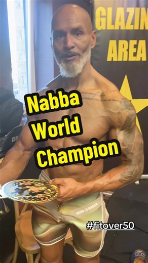 NABBA World Champion Over 50: bodybuilding tips and highlights