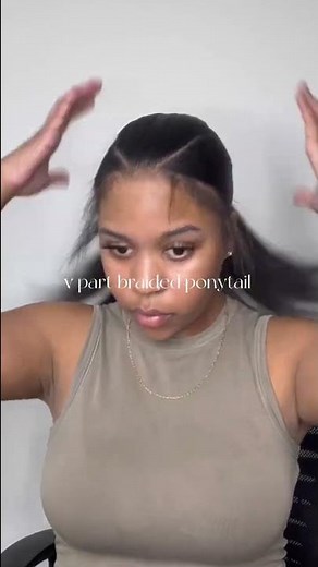 diy extended braid ponytail