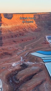These bright blue pools near Moab aren’t natural lakes. They’re part of a working potash mine! The vivid color comes from added dye that helps the sun evaporate water faster, leaving behind potassium-rich minerals used in fertilizer. Seen from above, the ponds create a surreal contrast against the red desert — one of Moab’s most striking views. #navtecexpeditions #navtec #thingstodoinmoab #rafting #canyoneering #fyp #travel #adventure #moab #whitewaterrafting #4x4 #4x4offroad #cataractcanyon #ar